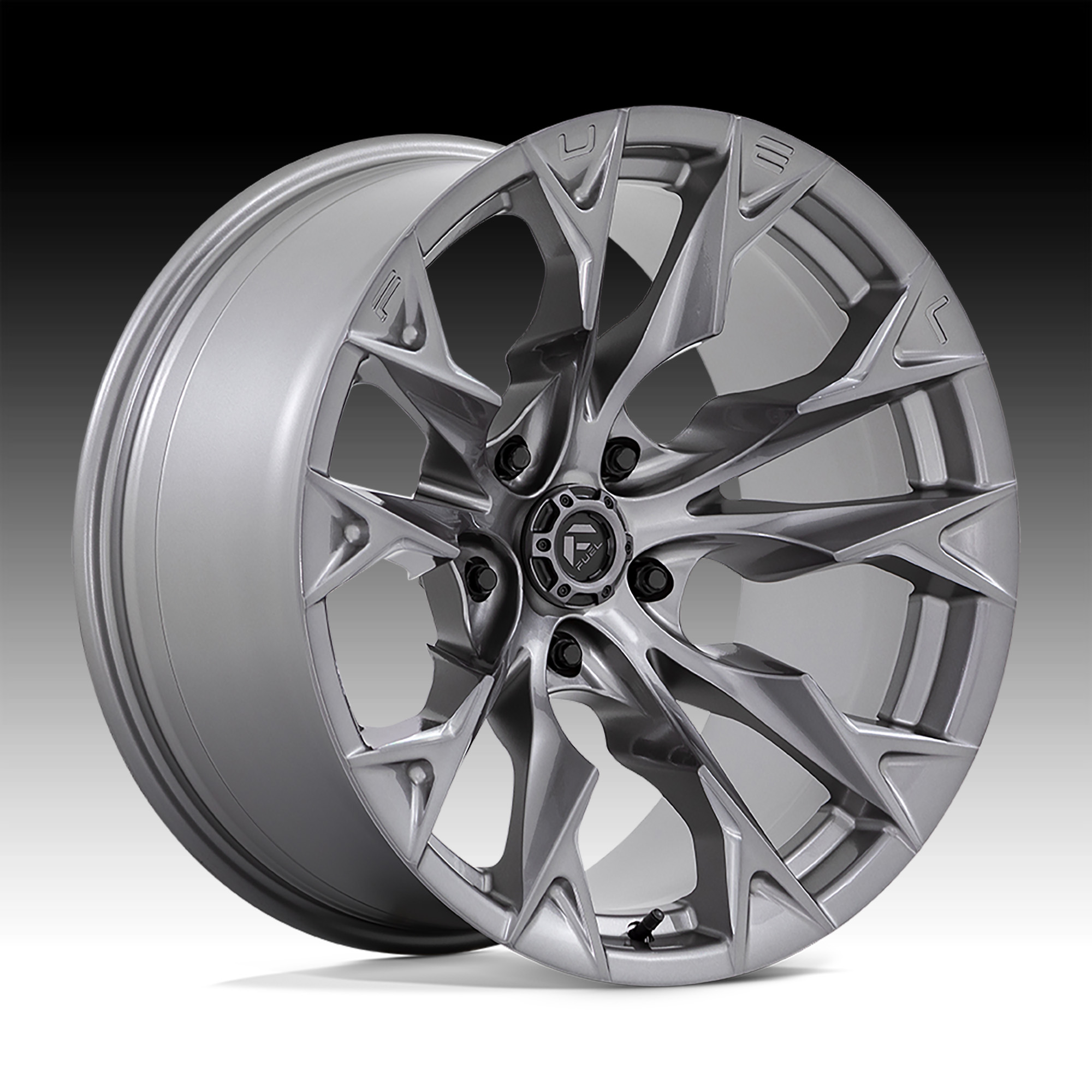 Fuel Flame 5 D806 Platinum Custom Truck Wheels D806 / Flame 5 Fuel